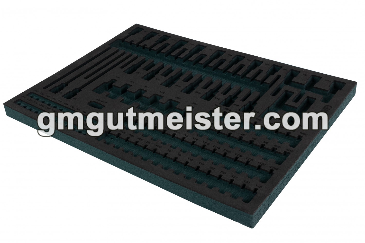 ЛОЖЕМЕНТ ДЛЯ НАБОРУ ГОЛОВОК ТОРЦЕВИХ ТА БІТ НА 102ШТ BST101021 - фото 3